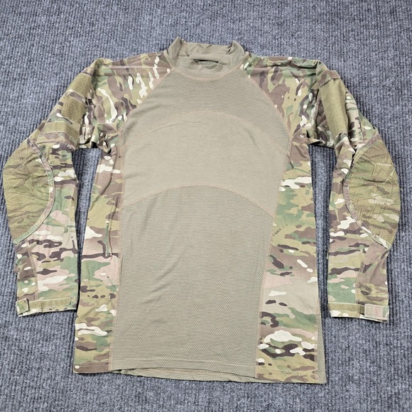 Army Combat Shirt Flame Resistant Multicam Medium Tactical Military USA - Picture 1 of 8